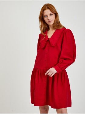 Červené dámské košilové šaty ORSAY - Dámské