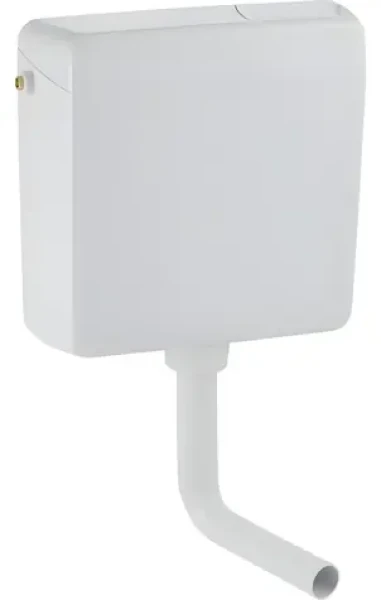 Geberit AP123 alpská bílá / Splachovací nádržka / boční přívod / splachování 6/9 l / Start-Stop (123.105.11.1)