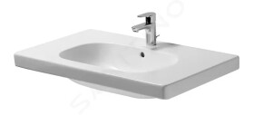 DURAVIT - D-Code Umyvadlo nábytkové 850x480 mm, s přepadem, s otvorem pro baterii, bílá 03428500002