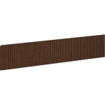 MEXEN - Rivel čelo pro koupelnovou skříňku reliéf 90 x 20, ořech 91A20-0900-235-1-86