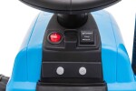 Mamido Dětský elektrický traktor Swift s přívěsem modrý