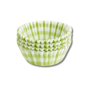 Dortisimo Košíčky na muffiny Kostičkované zelené (100 ks)