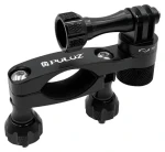 Puluz PU237B černá / Držák na řídítka 360° / hliníková slitina / pro akční kamery / řídítka 1,5–4,1 cm (PU237B)