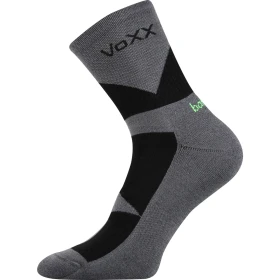 VOXX Ponožky sportovní bambusové BAMBO se zesíleným chodidlem TMAVĚ ŠEDÉ 39-42 102288