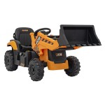 Mamido Dětský elektrický bagr JCB s lopatou žlutý