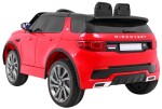 Mamido Dětské elektrické autíčko Land Rover Discovery červené