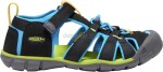 Dětské sandály Keen Seacamp II CNX YOUTH black/brilliant blue Velikost: