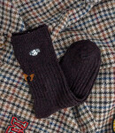 Ponožky Magnetis YN5035 Tyče/živočichové hnědá univerzální