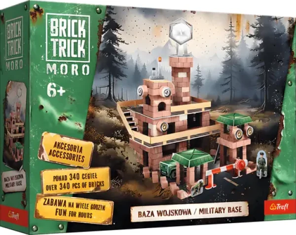 TREFL Stavebnice BRICK TRICK Moro: Vojenská základna XL