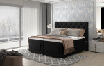 Boxspring Clover Rozměr: 140 x 200 cm, látka: Dora 21