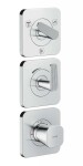 AXOR - Citterio C Termostatická baterie pod omítku, pro 3 spotřebiče, chrom 49711000