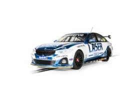 Autíčko Touring SCALEXTRIC C4526 - BMW 330e NGTC - Laser Tools - Jake Hill 2023 (1:32)