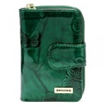 Luxusní dámská kožená peněženka Gregorio Santina, zelená