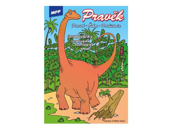 Omalovánky MFP A4 Pravěk