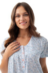 Košile Luna 082 kr/r 4XL W25 dámská modrá 4XL