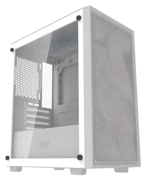 Darkflash M305 Mesh bílá / Počítačová skříň / M-ATX / ITX / tvrzené sklo / bez ventilátorů (M305 Mesh_White)
