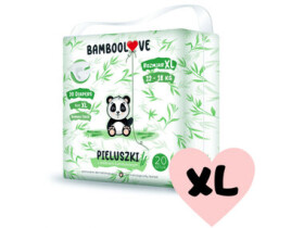 Bamboolove Pleny jednorázové bambus vel. XL 12-18 kg 20 ks (55863BL)