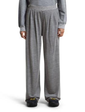 Dámské merino kalhoty ICEBREAKER Wmns Merino 150 Drift Wide Leggings Pants, Metro Heather velikost: M