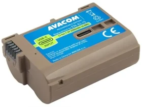 AVACOM Nikon EN-EL15 / Náhradní baterie / Li-Ion / 7,2 V / 2250 mAh / 16,2 Wh / USB-C (DINI-EL15-B2250USB)