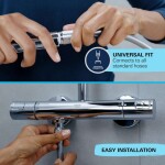 GROHE - Vitalio SmartActive Sprchová hlavice 130, 3 proudy, chrom 26595000