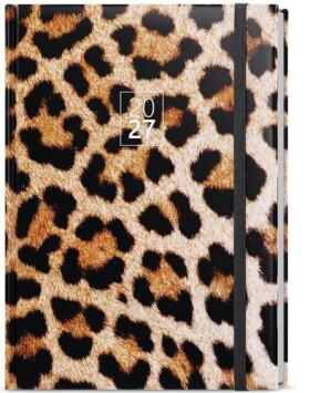 Denní diář David Lamino A5 Leopard