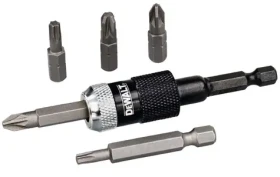 DeWalt DT71514 / rychloupínací nástavec + 5x bit (DT71514)