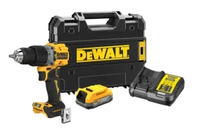 DeWALT DCD805E1T / Aku vrtačka s příklepem / 18V / 13 mm sklíčidlo / 1x 1.7 Ah + nabíječka / 2000ot-min / 90Nm (DCD805E1T)