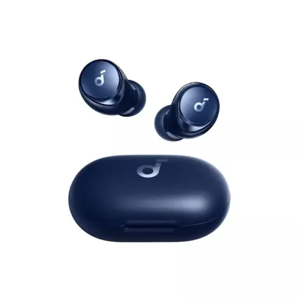 Anker Soundcore Space A40 modrá / Bezdrátová sluchátka / mikrofon / BT 5.2 / výdrž 50 hodin (A3936G32)