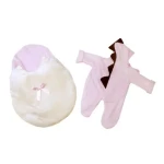 Llorens M843-20 obleček pro panenku miminko NEW BORN velikosti 43-44 cm