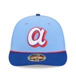 New Era Pánská kšiltovka Atlanta Braves MLB Authentic City Connect Low Profile 59FIFTY Fitted Velikost: 7 3/8