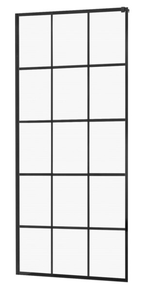 MEXEN - MIST boční stěna 80x200 cm 6mm, dekor 8A0-080-000-00-77
