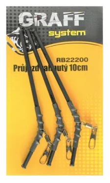 Graff Průjezd zahnutý 10cm (RB22200)