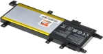 T6 Power NBAS0161 černá / Baterie pro notebook / Asus VivoBook A542U X542U F542U R542U / 5000 mAh / 38 Wh / 2cell (NBAS0161)