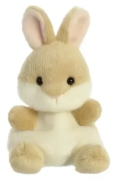 AURORA Plyšový had Ella Bunny béžovo-krémová