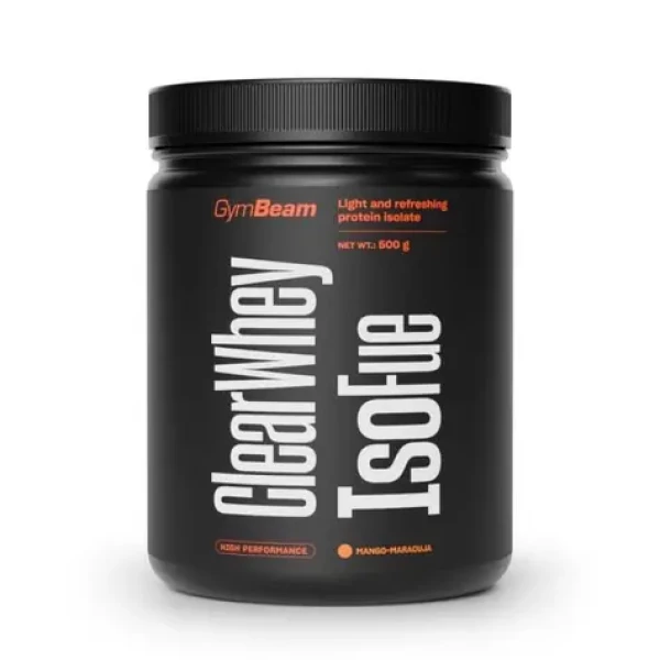 Clear Whey IsoFue - GymBeam (mango marakuja, 500 g) (67804-8-500g-mangomaracuja)