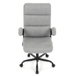 Kancelářské křeslo, houpací mechanismus, šedá látka, KA-K3104 GREY