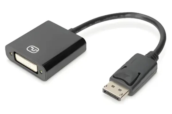 Digitus mini DisplayPort - DVI-I / Redukce / 0,15 m / Full HD 1080p / 60 Hz / aktivní (DB-340414-001-S)