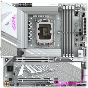 GIGABYTE Z890M AORUS ELITE WIFI7 ICE Z890 LGA 1851 4x DDR5 PCIex16 2.5GLAN mATX Z890M ELITE WF7 ICE