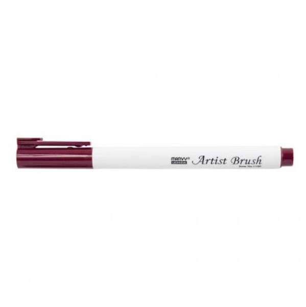 MARVY Artist Brush 1100-28 fix štětcový hrot – barvy vodní báze brush pen na papír lettering kaligrafie rozmývatelný mísitelný acid free netoxický