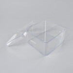 Cake Star plastová krabička s víčkem 9,5x9,5x6,3cm