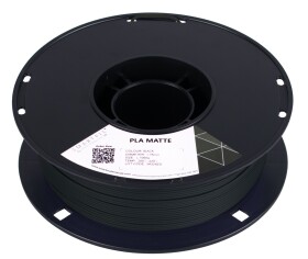 PLA MATTE filament černý 1,75 mm Smartfil 1 kg