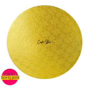 Cake Star Tác pevný zlatý jinju 28cm 11"