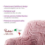 Bielastické potahy BRILLANTE bordó sedačka s otomanem vlevo (š. 170 - 300 cm)