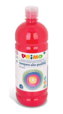 PRIMO Alta školní temperová barva 1l - červená rumělka vermillion red 300