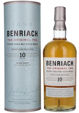 BenRiach Whisky 10y 43% 0,7 l (tuba)