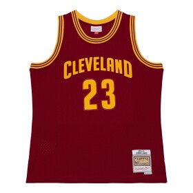 Mitchell & Ness Pánský dres Cleveland Cavaliers NBA LeBron James #23 2015-16 Swingman Rot Velikost: S