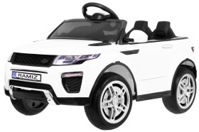 Mamido Elektrické autíčko sportovní Rapid Racer bílý