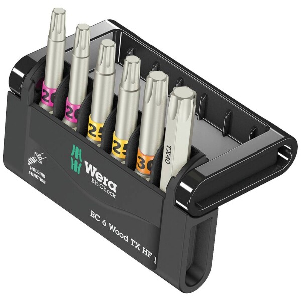 Wera Bit-Check 6 Wood TX HF 1 05056470001 bit Torx 6 díly