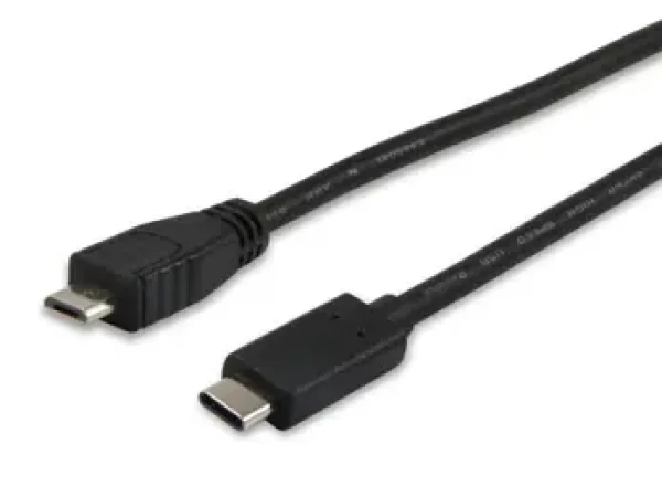 Equip USB-C - Micro USB černá / Kabel / USB 2.0 / 480 Mbps / 1 m (12888407)
