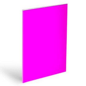 Obal na sešity A5 NEON růžový, 180mic
